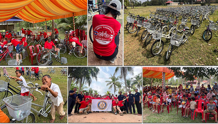 2023 Rotary Wheels for Learning (RWFL) SIXTH Bicycle Donation